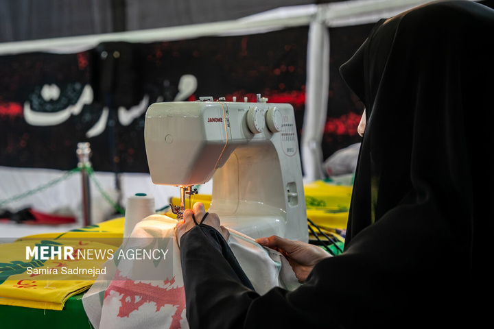 خیمه هنر در میدان شهدای هفتم تیر