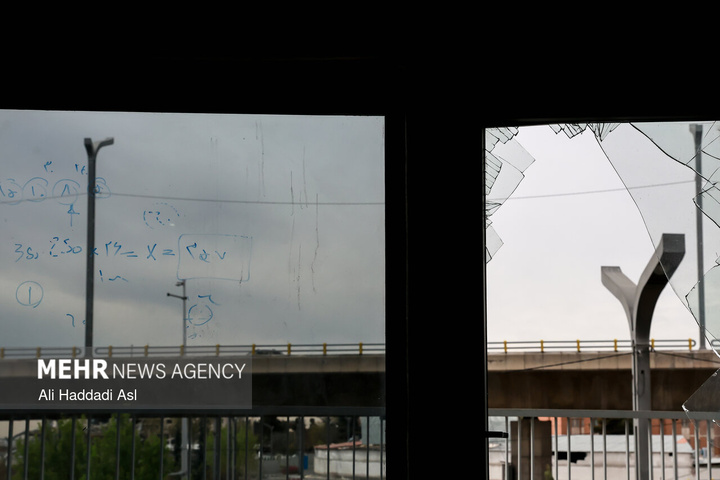 تخریب بخشی از کارخانه‌ها در جنگ رمضان