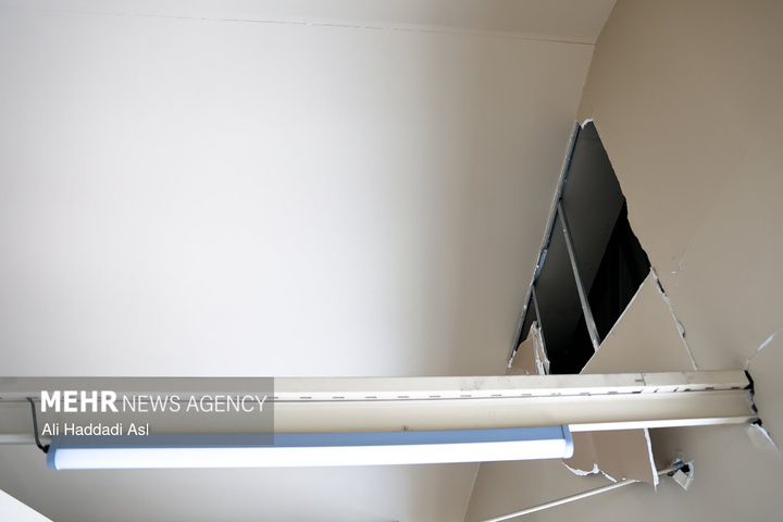 تخریب بخشی از کارخانه‌ها در جنگ رمضان