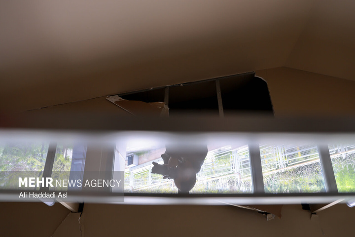 تخریب بخشی از کارخانه‌ها در جنگ رمضان