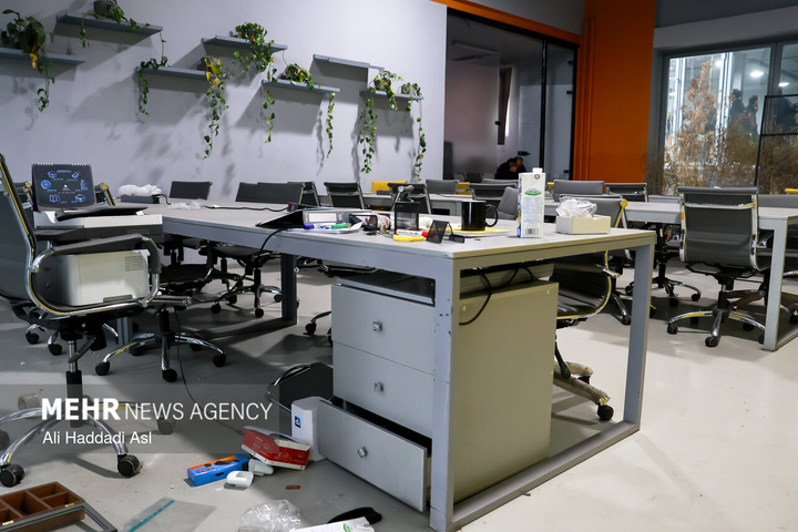 تخریب بخشی از کارخانه‌ها در جنگ رمضان