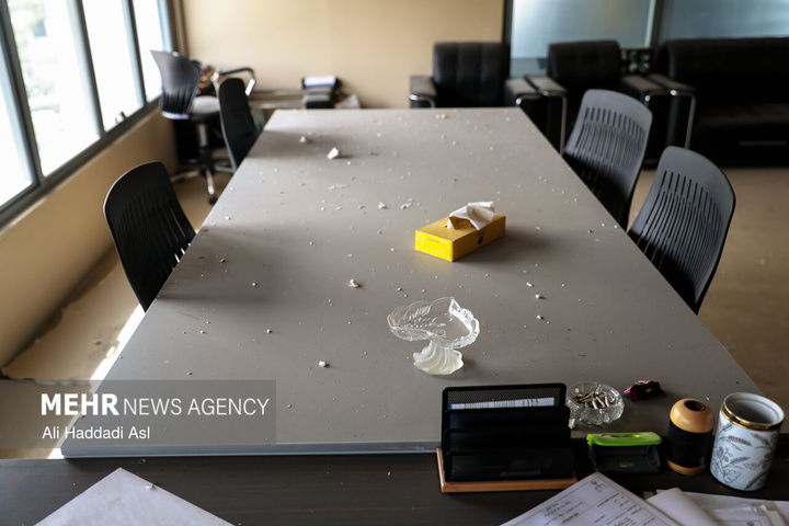 تخریب بخشی از کارخانه‌ها در جنگ رمضان