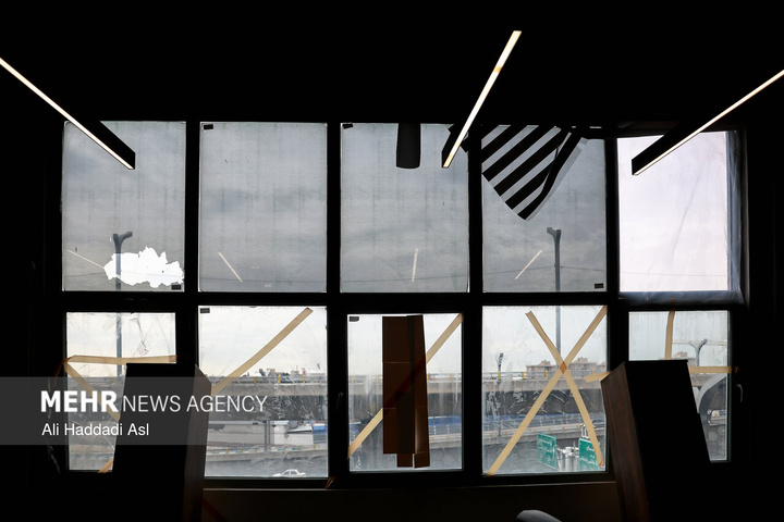 تخریب بخشی از کارخانه‌ها در جنگ رمضان