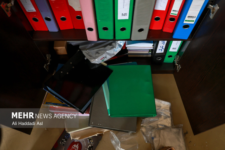 تخریب بخشی از کارخانه‌ها در جنگ رمضان