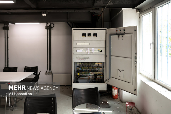 تخریب بخشی از کارخانه‌ها در جنگ رمضان