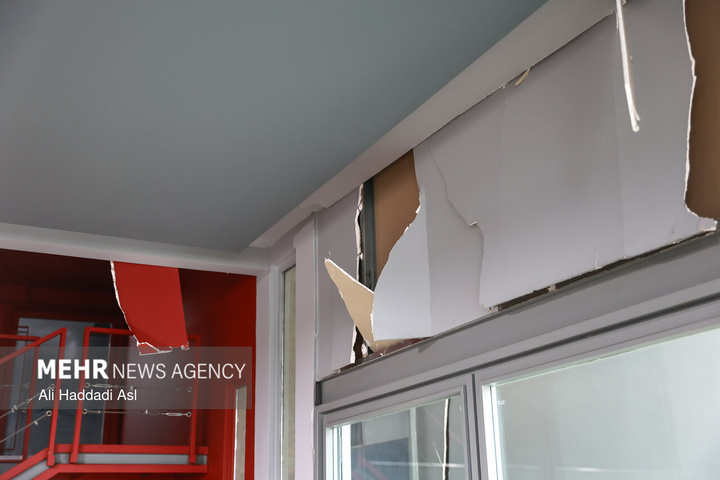 تخریب بخشی از کارخانه‌ها در جنگ رمضان