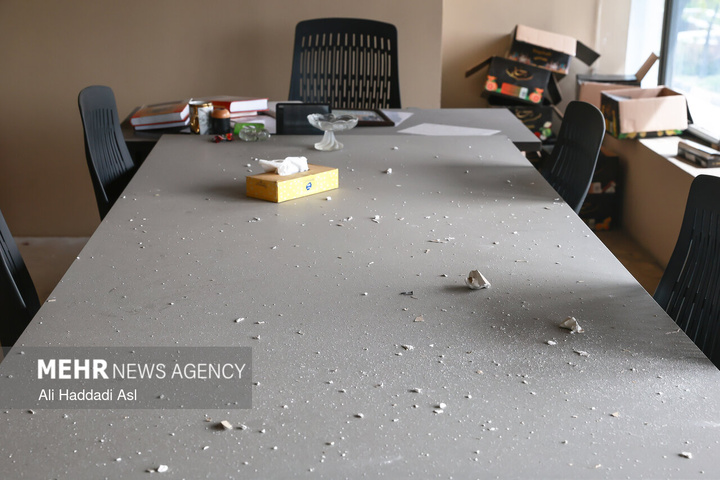 تخریب بخشی از کارخانه‌ها در جنگ رمضان