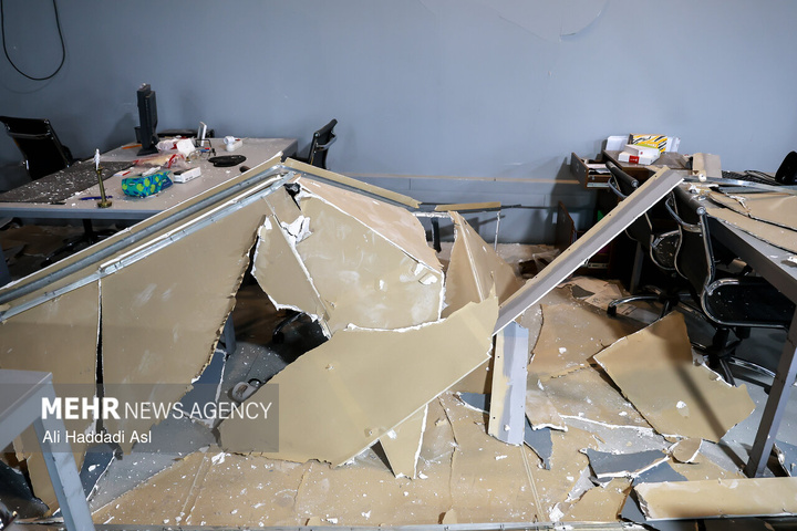 تخریب بخشی از کارخانه‌ها در جنگ رمضان