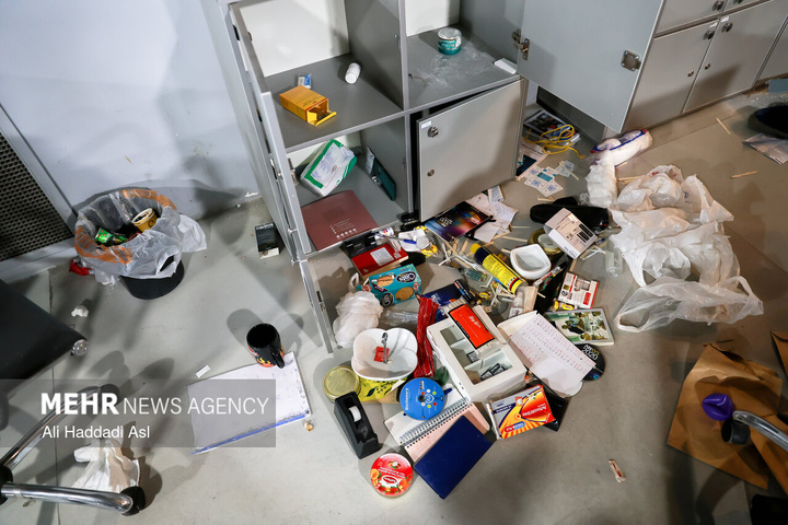 تخریب بخشی از کارخانه‌ها در جنگ رمضان