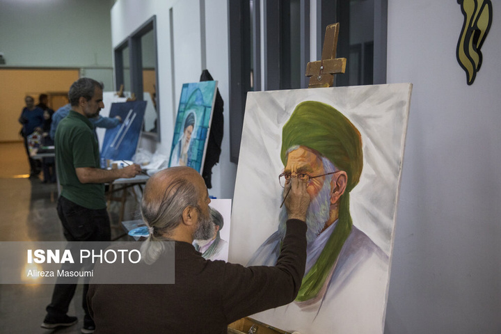 آیین سوگ اربعین رهبر شهید؛ "امین ایران"