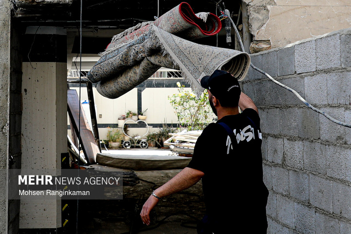 گروه‌های جهادی، پای کار بازسازی مناطق آسیب دیده در جنگ