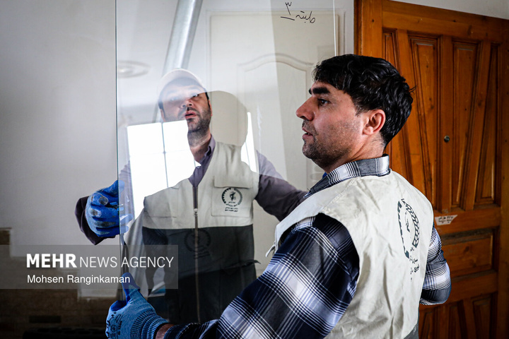 گروه‌های جهادی، پای کار بازسازی مناطق آسیب دیده در جنگ