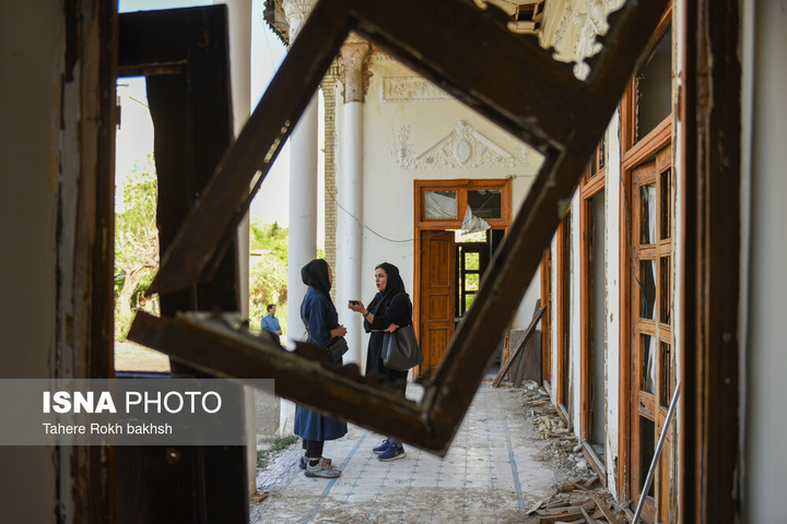 خسارات ناشی از تجاوز آمریکا و رژیم صهیونی به موزه آموزش و پرورش شیراز