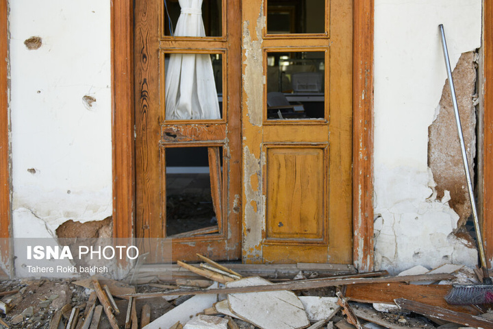 خسارات ناشی از تجاوز آمریکا و رژیم صهیونی به موزه آموزش و پرورش شیراز