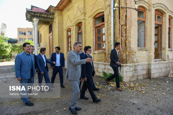 خسارات ناشی از تجاوز آمریکا و رژیم صهیونی به موزه آموزش و پرورش شیراز