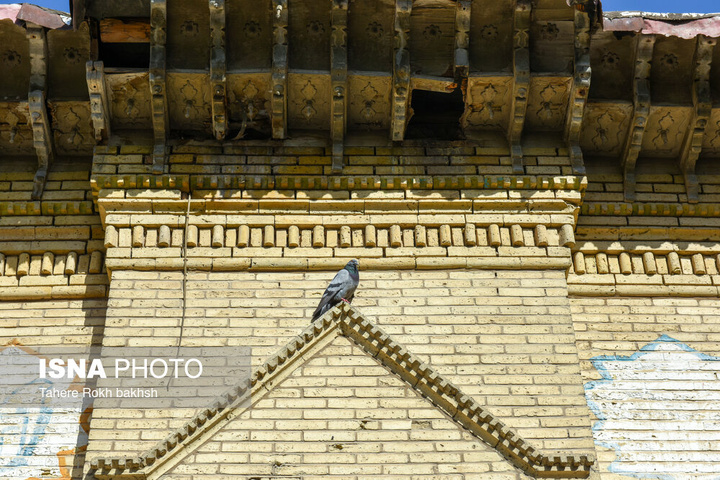 خسارات ناشی از تجاوز آمریکا و رژیم صهیونی به موزه آموزش و پرورش شیراز