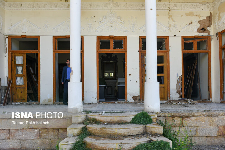 خسارات ناشی از تجاوز آمریکا و رژیم صهیونی به موزه آموزش و پرورش شیراز