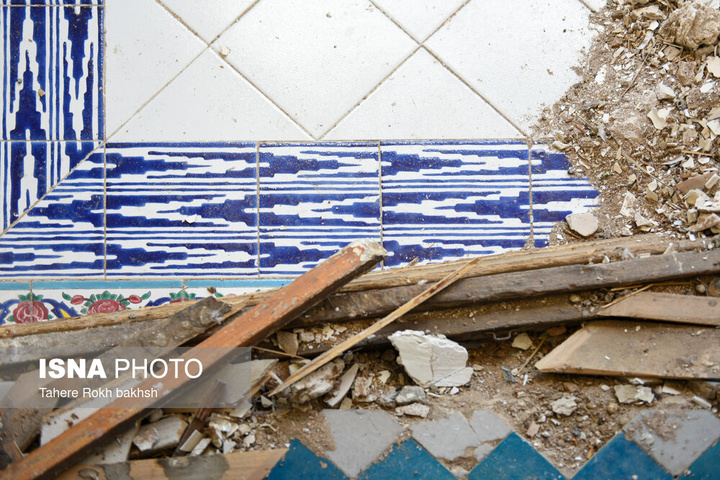 خسارات ناشی از تجاوز آمریکا و رژیم صهیونی به موزه آموزش و پرورش شیراز