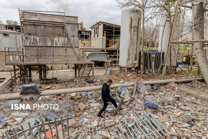 خسارات ناشی از تجاوز آمریکا و رژیم صهیونیستی به شرکت توفیق دارو