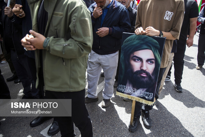 بیرق گردانی و عزاداری شهادت امام جعفر صادق (علیه‌السلام) - شیراز