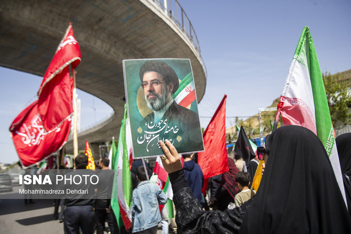 بیرق گردانی و عزاداری شهادت امام جعفر صادق (علیه‌السلام) - شیراز