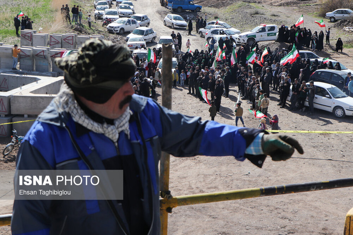 ترمیم ۴ روزه پل راه‌آهن امین‌آباد زنجان پس از حمله رژیم صهیونی آمریکایی