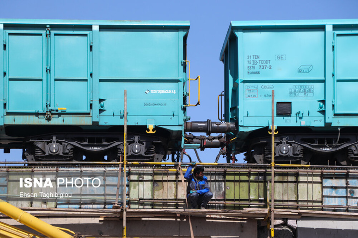 ترمیم ۴ روزه پل راه‌آهن امین‌آباد زنجان پس از حمله رژیم صهیونی آمریکایی