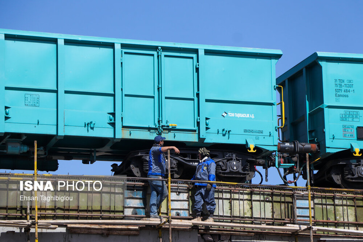 ترمیم ۴ روزه پل راه‌آهن امین‌آباد زنجان پس از حمله رژیم صهیونی آمریکایی