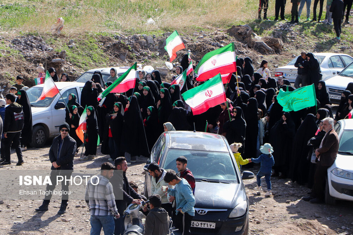ترمیم ۴ روزه پل راه‌آهن امین‌آباد زنجان پس از حمله رژیم صهیونی آمریکایی