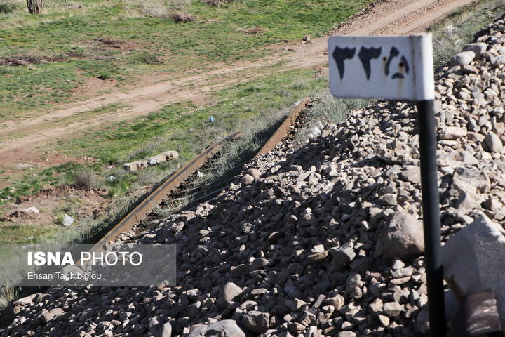ترمیم ۴ روزه پل راه‌آهن امین‌آباد زنجان پس از حمله رژیم صهیونی آمریکایی