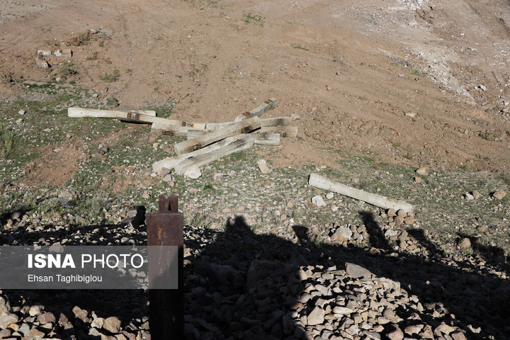 ترمیم ۴ روزه پل راه‌آهن امین‌آباد زنجان پس از حمله رژیم صهیونی آمریکایی