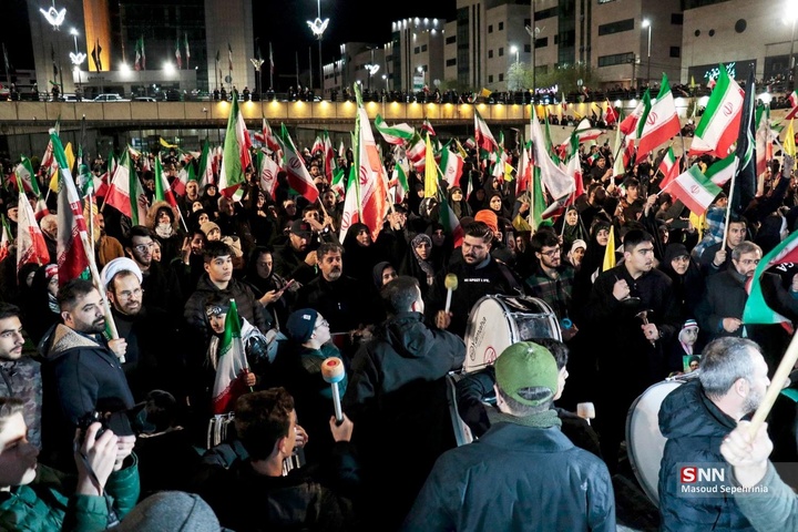 حضور نخبگان فرهنگی و رسانه‌ای ترکیه در اجتماع مردمی حمایت از جمهوری اسلامی ایران در تبریز