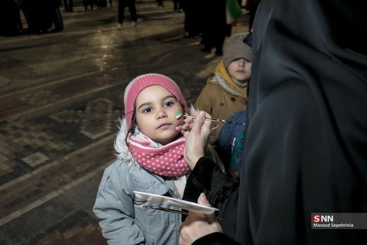 حضور نخبگان فرهنگی و رسانه‌ای ترکیه در اجتماع مردمی حمایت از جمهوری اسلامی ایران در تبریز