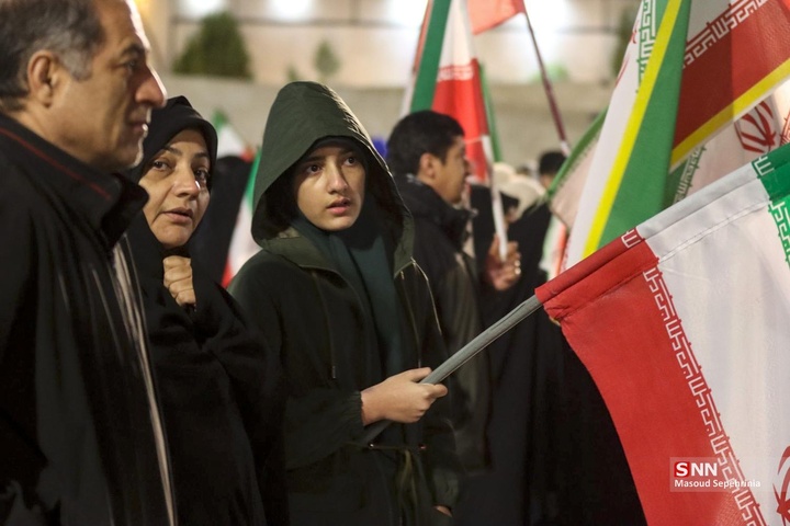 حضور نخبگان فرهنگی و رسانه‌ای ترکیه در اجتماع مردمی حمایت از جمهوری اسلامی ایران در تبریز