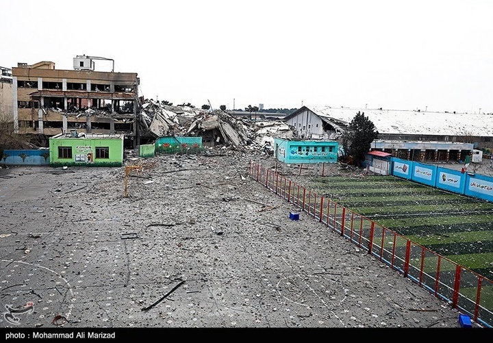 مدارس آسیب‌دیده در دوران جنگ رمضان-تهران