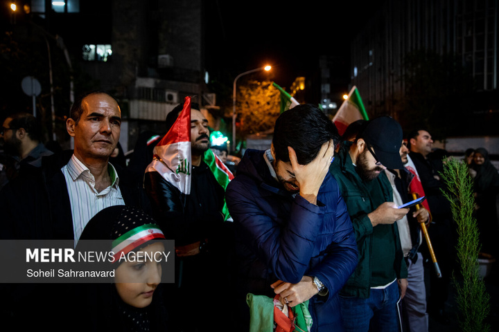 اجتماع حمایت از رزمندگان در مقابله با دشمن آمریکایی - صهیونی