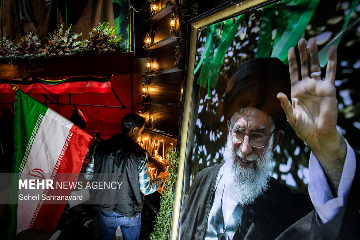 اجتماع حمایت از رزمندگان در مقابله با دشمن آمریکایی - صهیونی