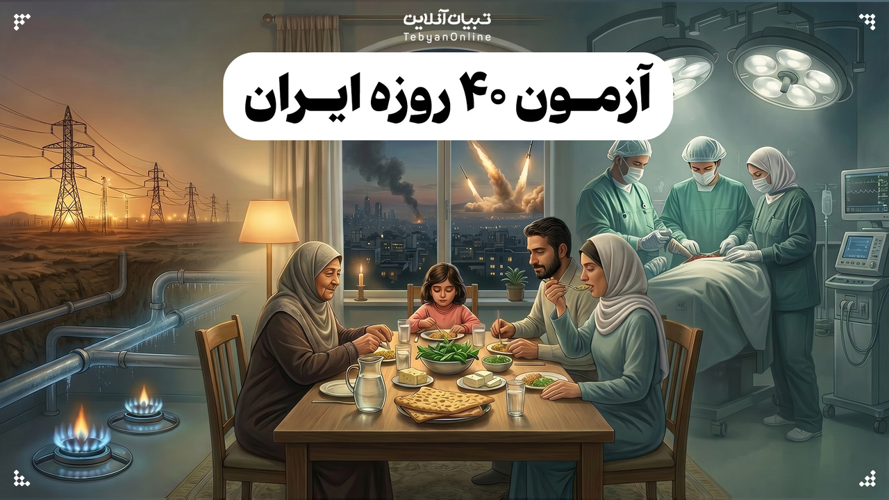 آزمون ۴۰ روزه ایران