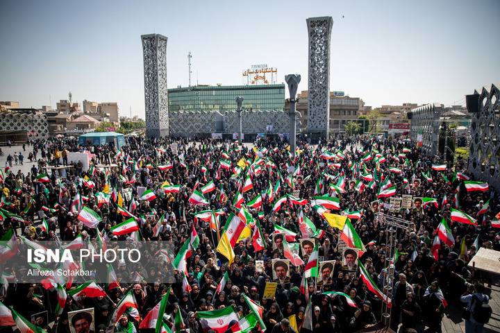 رزمایش بزرگ «دختران جان‌فدای ایران»