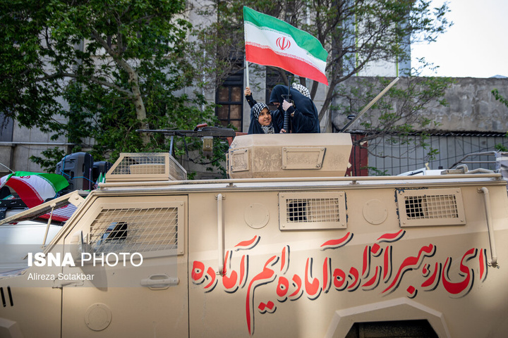 رزمایش بزرگ «دختران جان‌فدای ایران»
