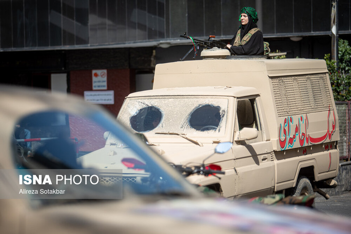 رزمایش بزرگ «دختران جان‌فدای ایران»