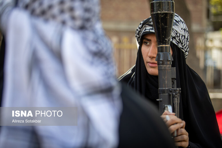 رزمایش بزرگ «دختران جان‌فدای ایران»