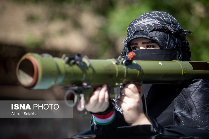 رزمایش بزرگ «دختران جان‌فدای ایران»
