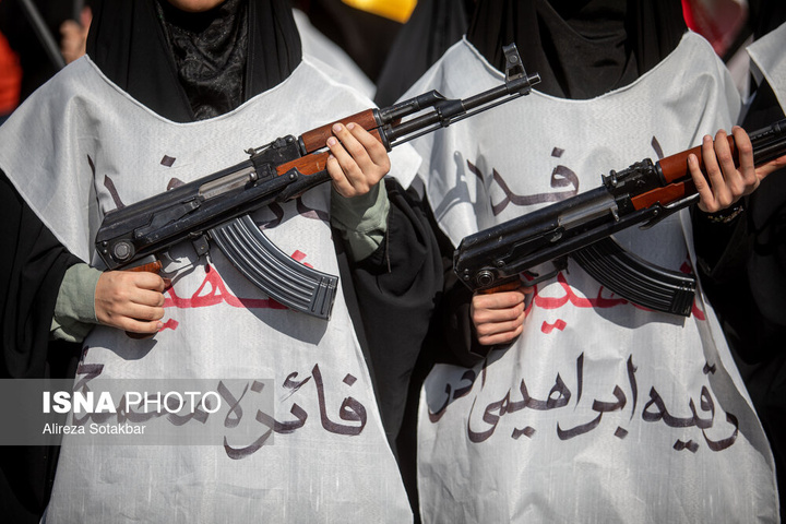 رزمایش بزرگ «دختران جان‌فدای ایران»