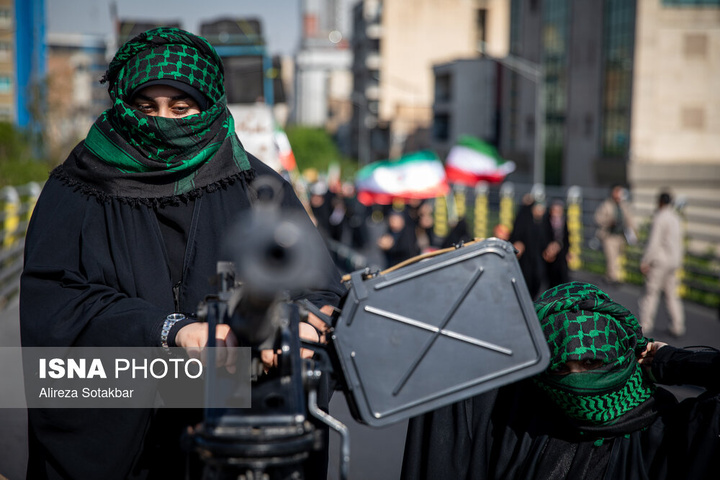 رزمایش بزرگ «دختران جان‌فدای ایران»