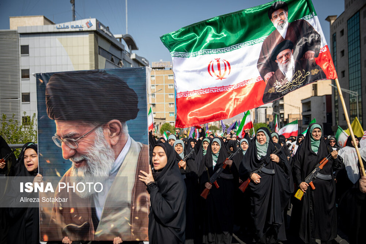 رزمایش بزرگ «دختران جان‌فدای ایران»