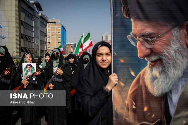 رزمایش بزرگ «دختران جان‌فدای ایران»