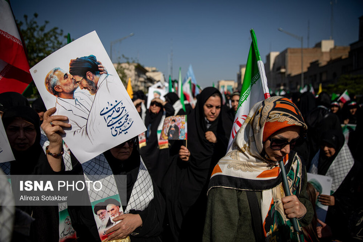 رزمایش بزرگ «دختران جان‌فدای ایران»