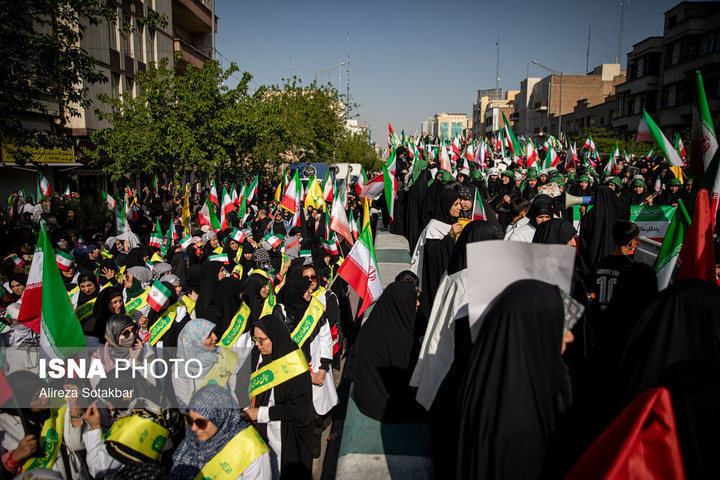 رزمایش بزرگ «دختران جان‌فدای ایران»