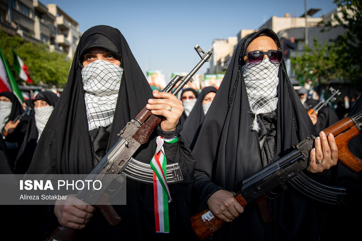 رزمایش بزرگ «دختران جان‌فدای ایران»